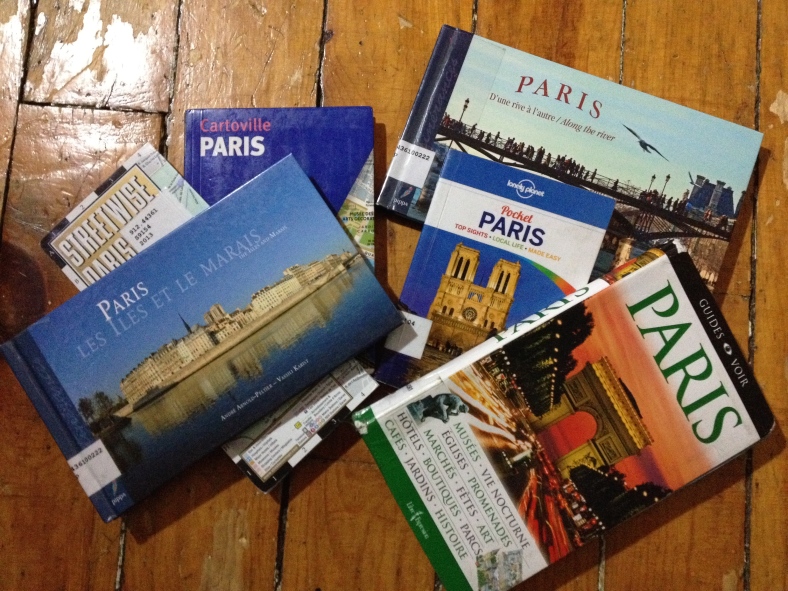 Just a few books on Paris!